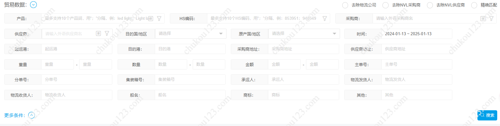 海关数据搜索