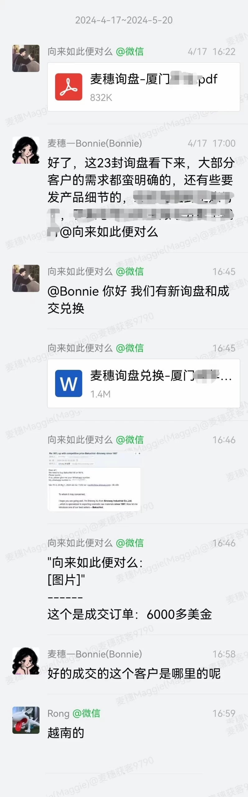 医药|麦穗客户反馈 M162