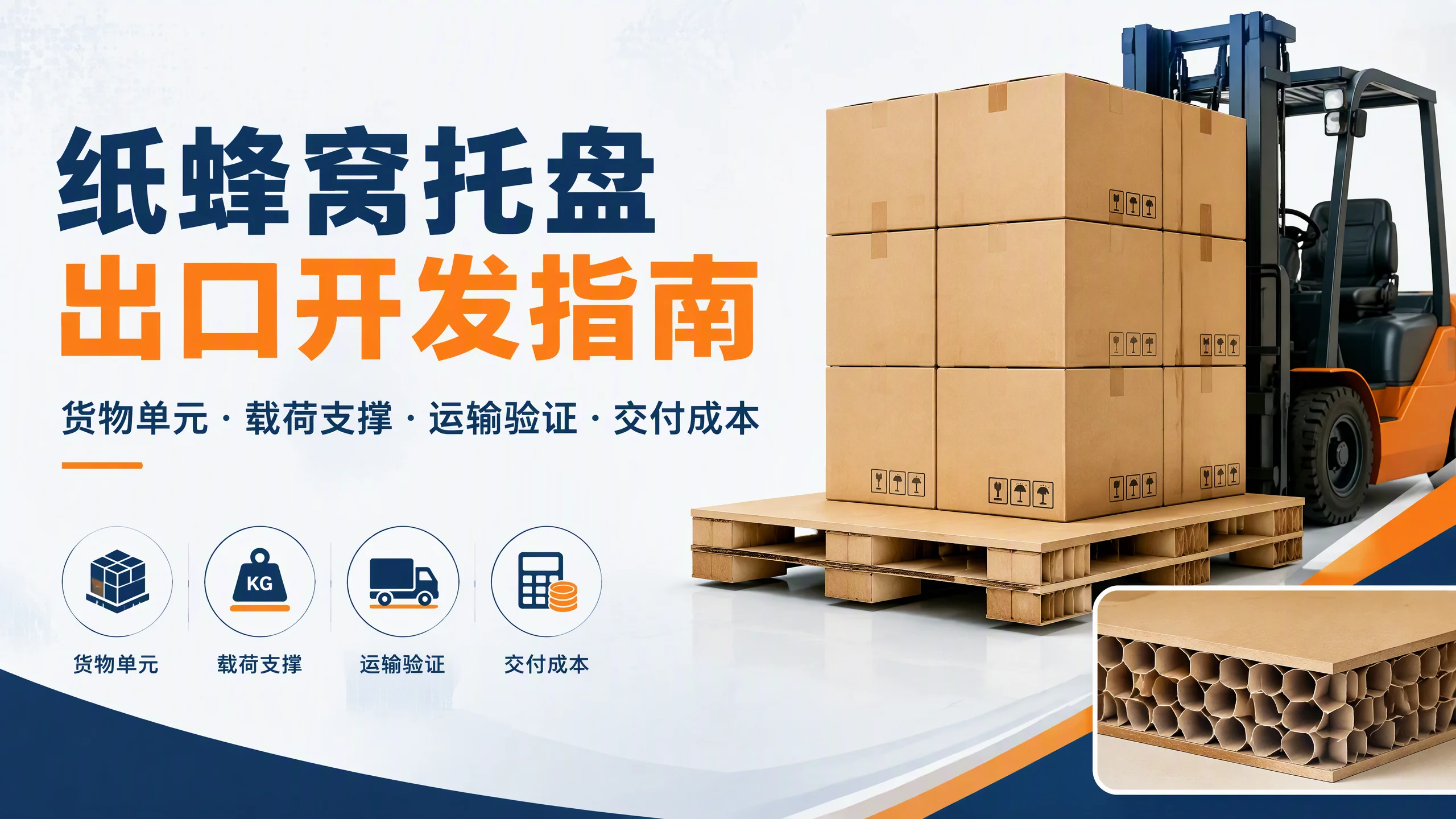 纸蜂窝托盘的客户要沿着货物走一遍 封面图